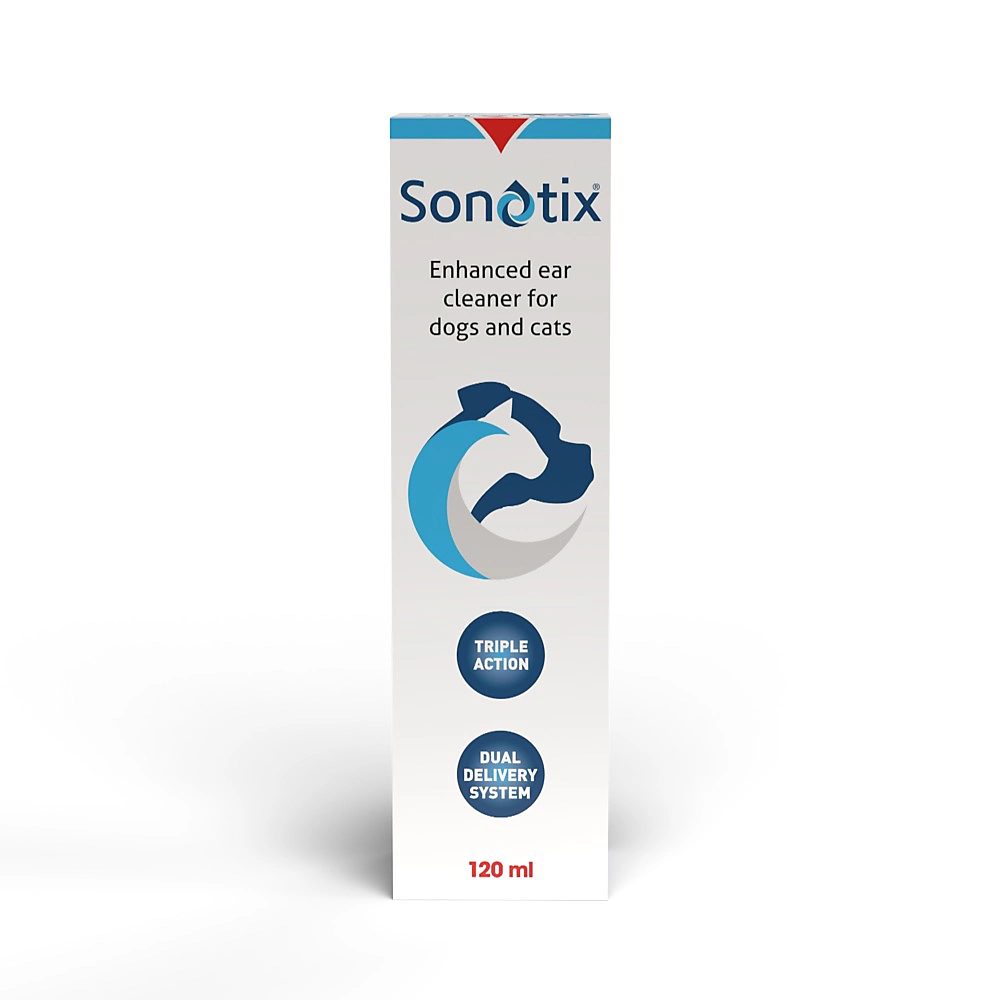 Vetoquinol Sonotix Ear Cleaner for Dogs & Cats 120ml