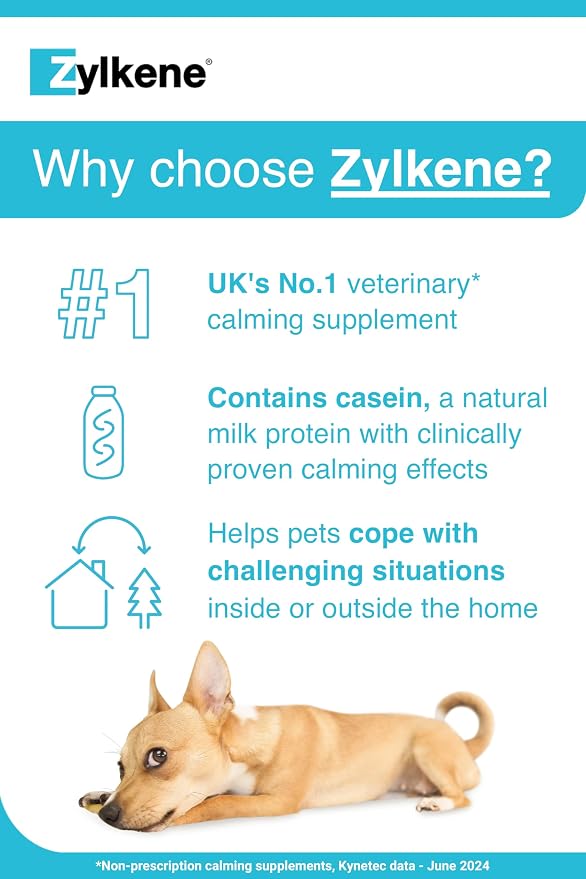 Vetoquinol Zylkene 75mg 20 Capsules