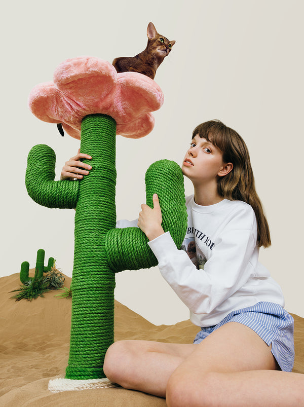 VETRESKA Blooming Cactus Cat Tree