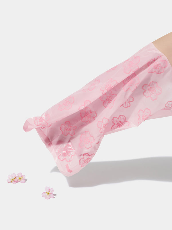 VETRESKA Cherry Blossom Pet Poop Bags & Dispenser Set (1 Dispenser + 7 Rolls)
