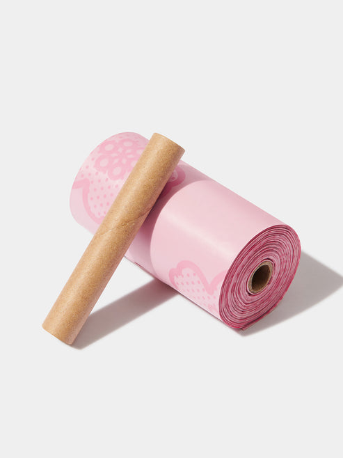 VETRESKA Cherry Blossom Pet Poop Bags Refill Set (12 Rolls)
