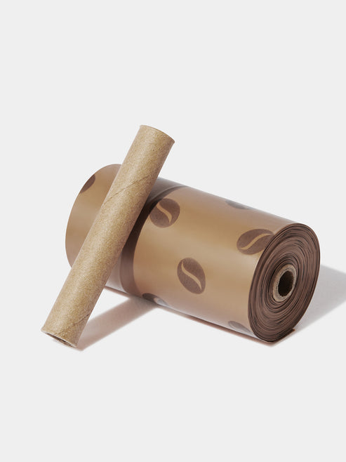 VETRESKA Coffee Pet Poop Bags Refill Set (12 Rolls)