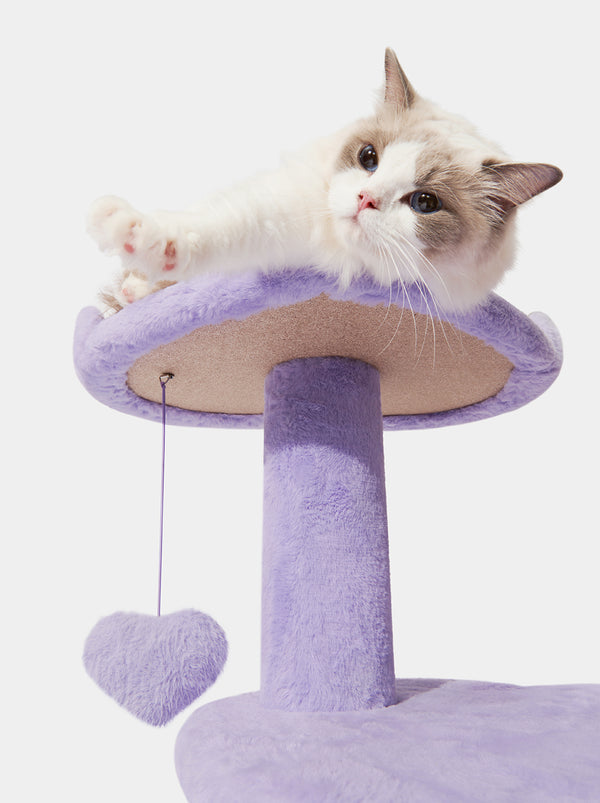 VETRESKA Heartpurrple Cat Climber（Four Platforms)