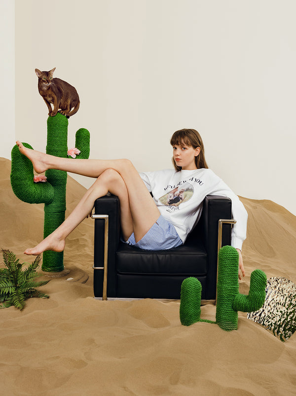 VETRESKA Oasis Cactus Cat Tree 31"