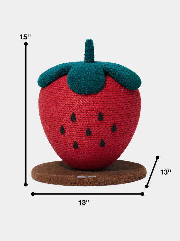 VETRESKA Strawberry Cat Scratching Ball