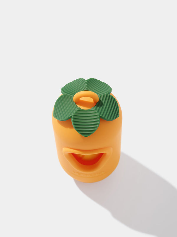 VETRESKA Tangerine Pet Poop Bags & Dispenser Set (1 Dispenser + 7 Rolls)