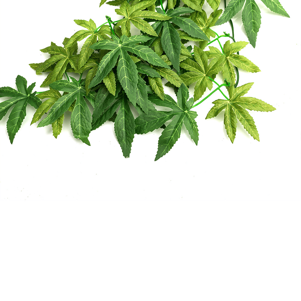 Wacool Banyan Leaves Tiffany Artificial Terrarium Plant