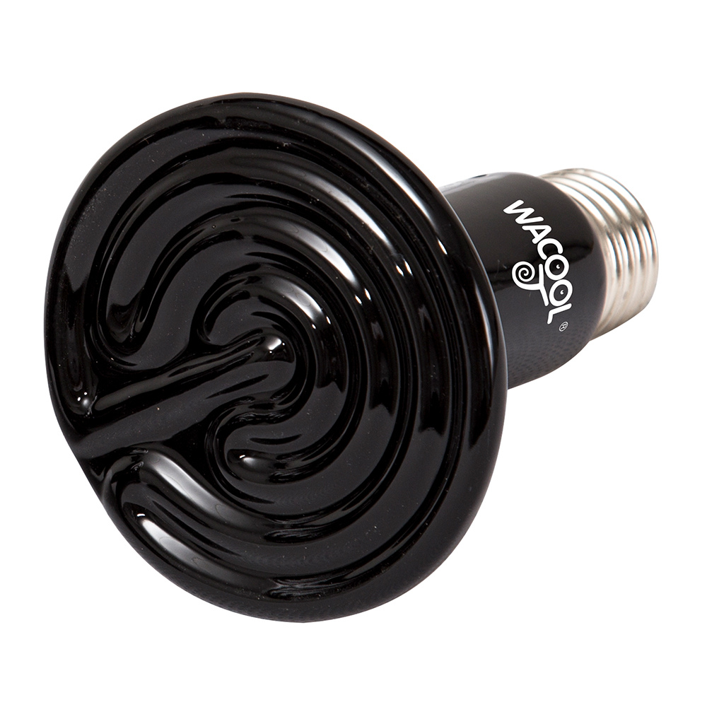 Wacool Flat Type Ceramic Heat Emitter - Black 75W