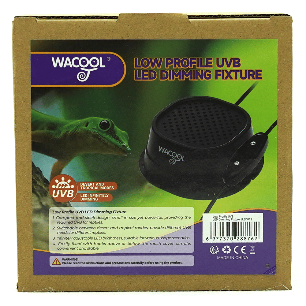 Wacool Low Profile UVB LED Dimming Fixture 6W