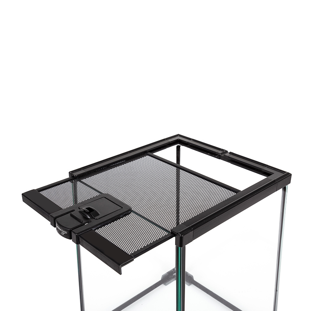 Wacool Mini Glass Reptile Terrarium 21x21x30cm