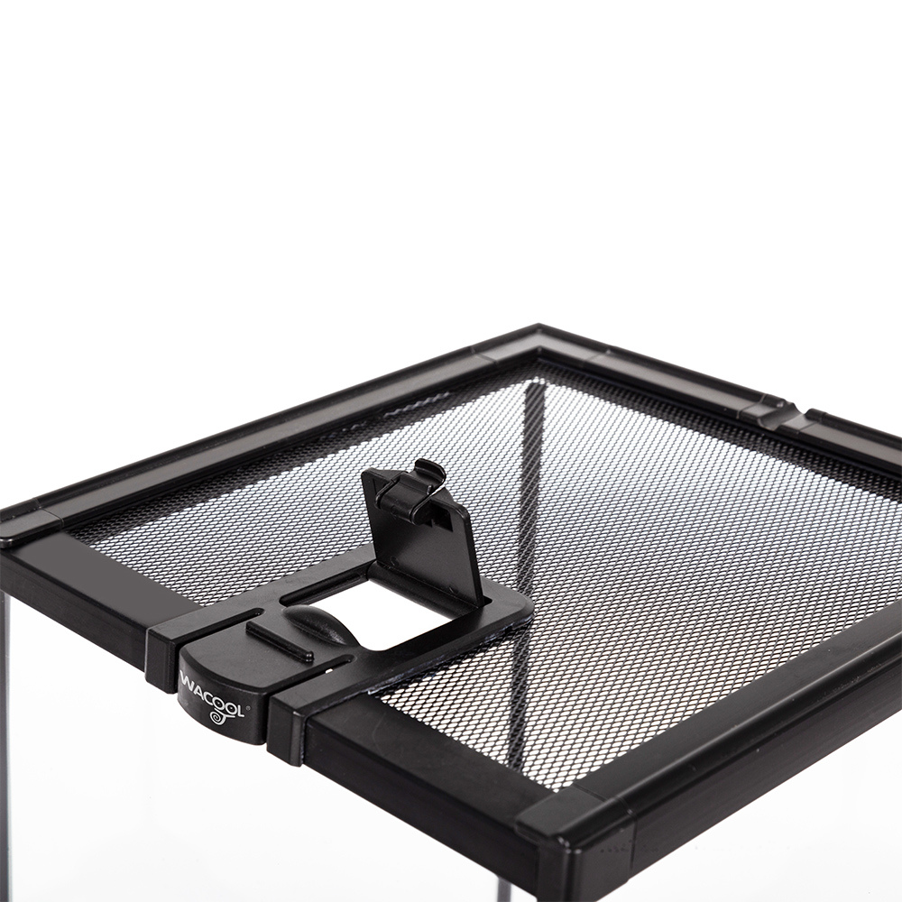 Wacool Mini Glass Reptile Terrarium 21x21x30cm