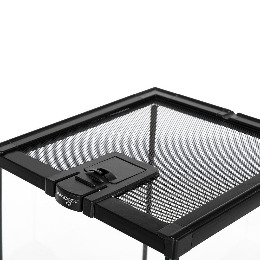 Wacool Mini Glass Reptile Terrarium 21x21x30cm