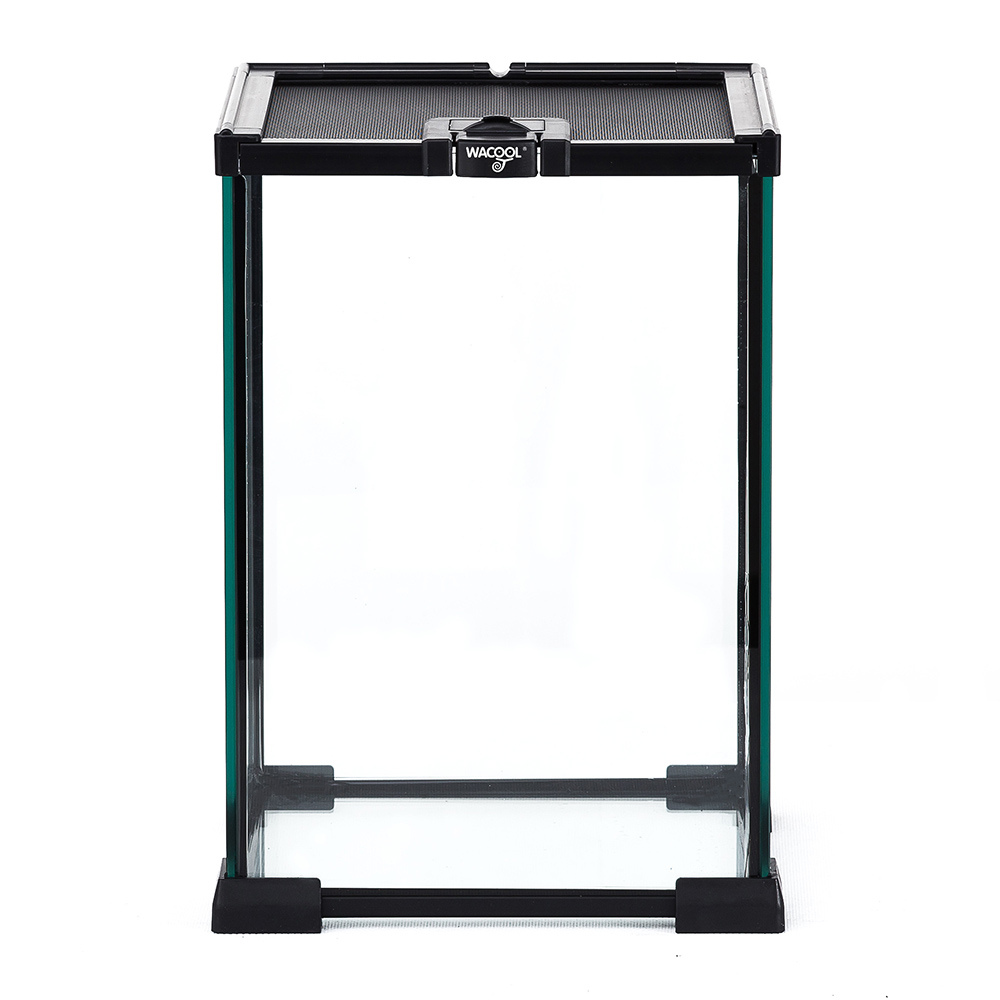 Wacool Mini Glass Reptile Terrarium 21x21x30cm