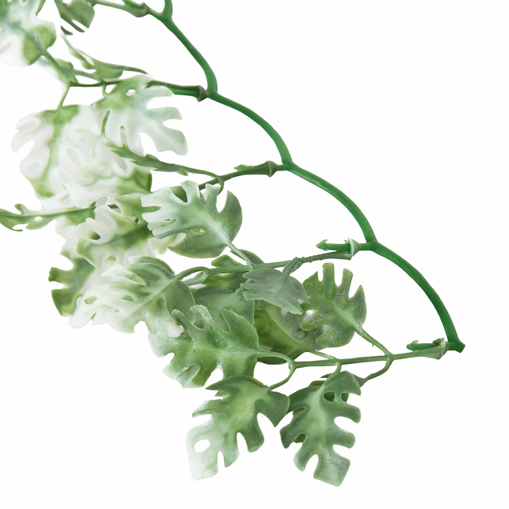 Wacool Monstera Leaf Artificial Terrarium Plant