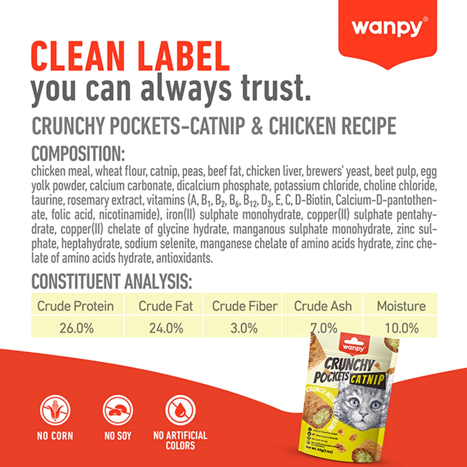 WANPY Crunchy Pocket Chicken Recipe