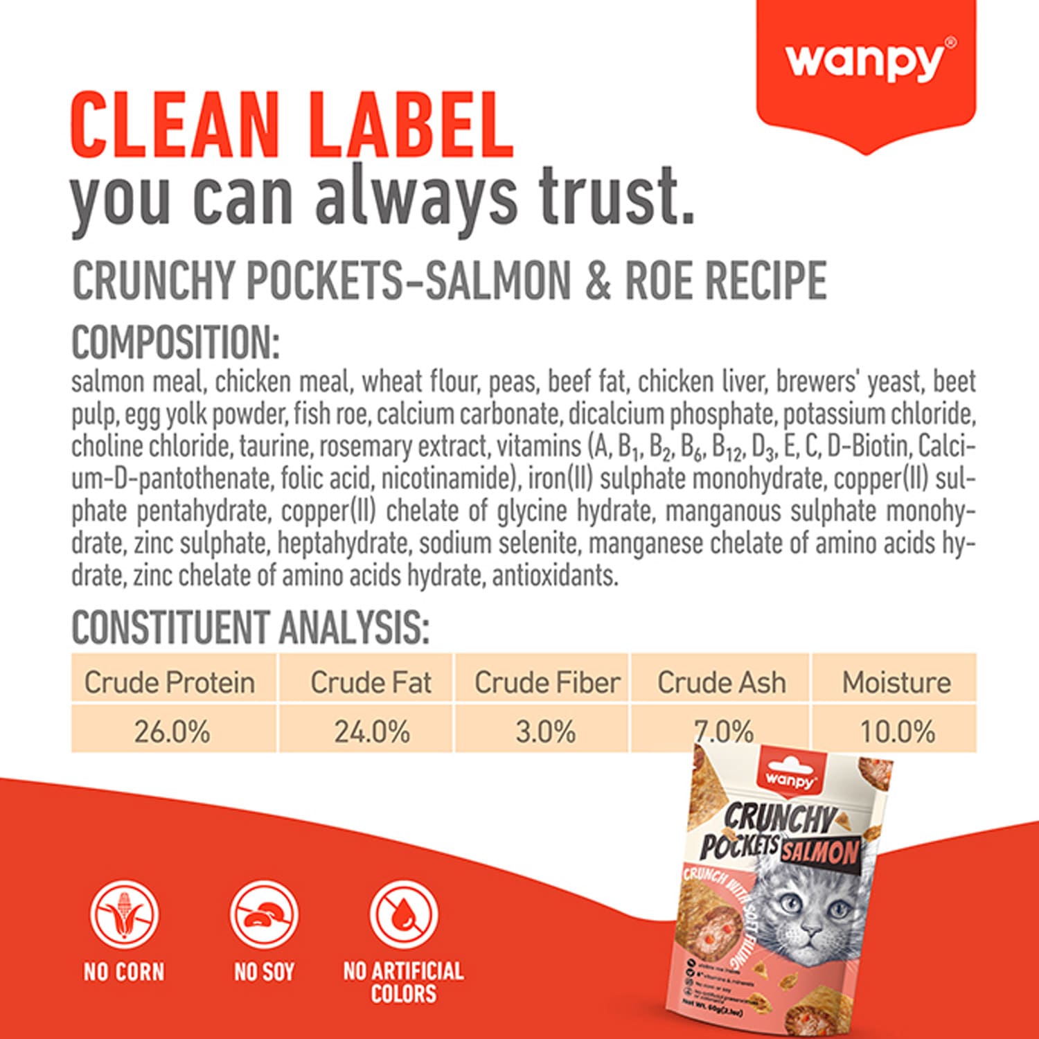 Wanpy Duck Jerky Dumbbells 100g