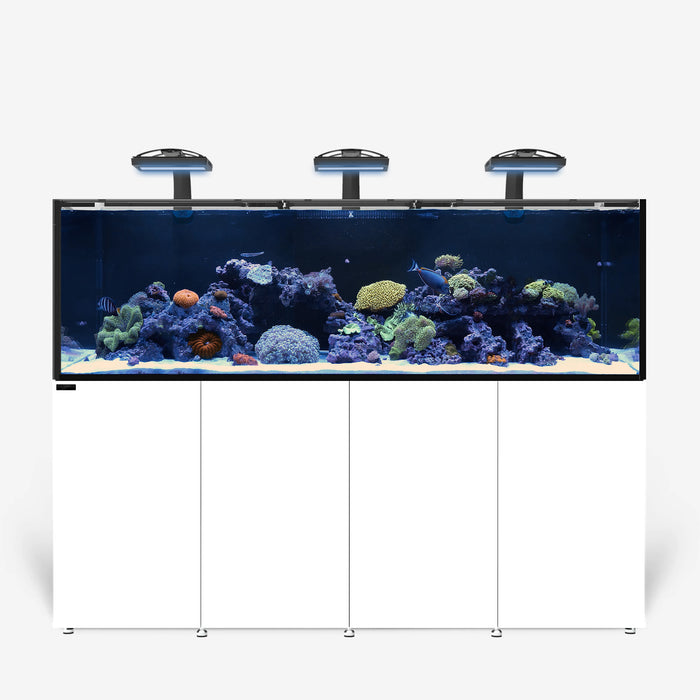 WaterBox REEF LX 330.7 + ALU 8430 White -(LxWxH): 2,136 x 750 x 650mm (84.1" × 29.5" × 25.6") Aquarium
