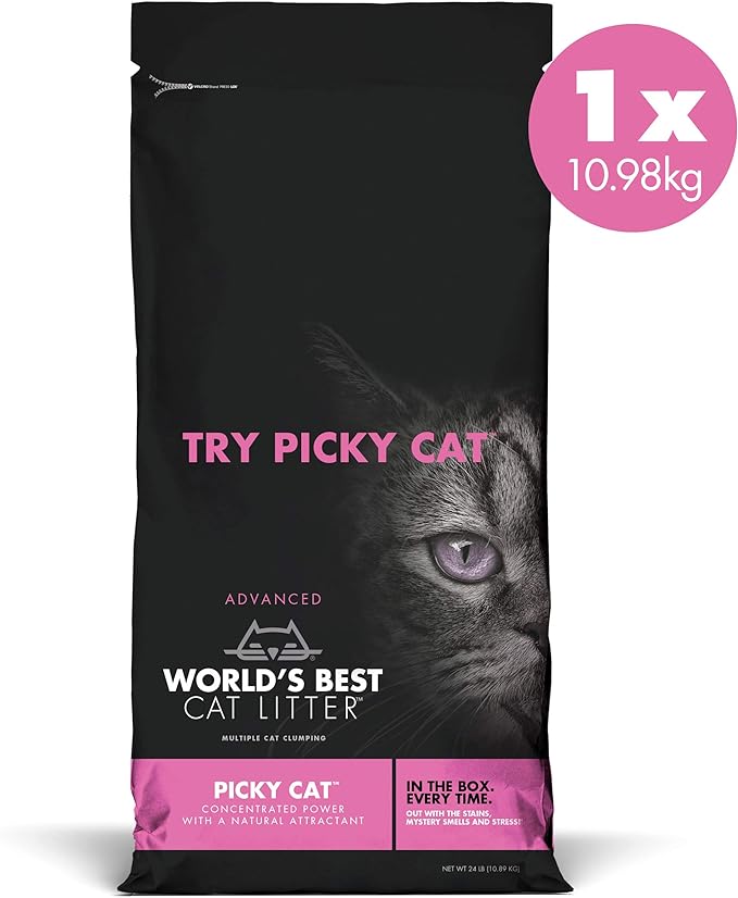 World's Best Cat Litter Advanced Picky Cat 24Lb