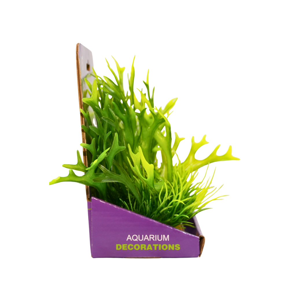 Yusee Aquarium Decoration - Artificial Plant - YS-60108 (15cm)