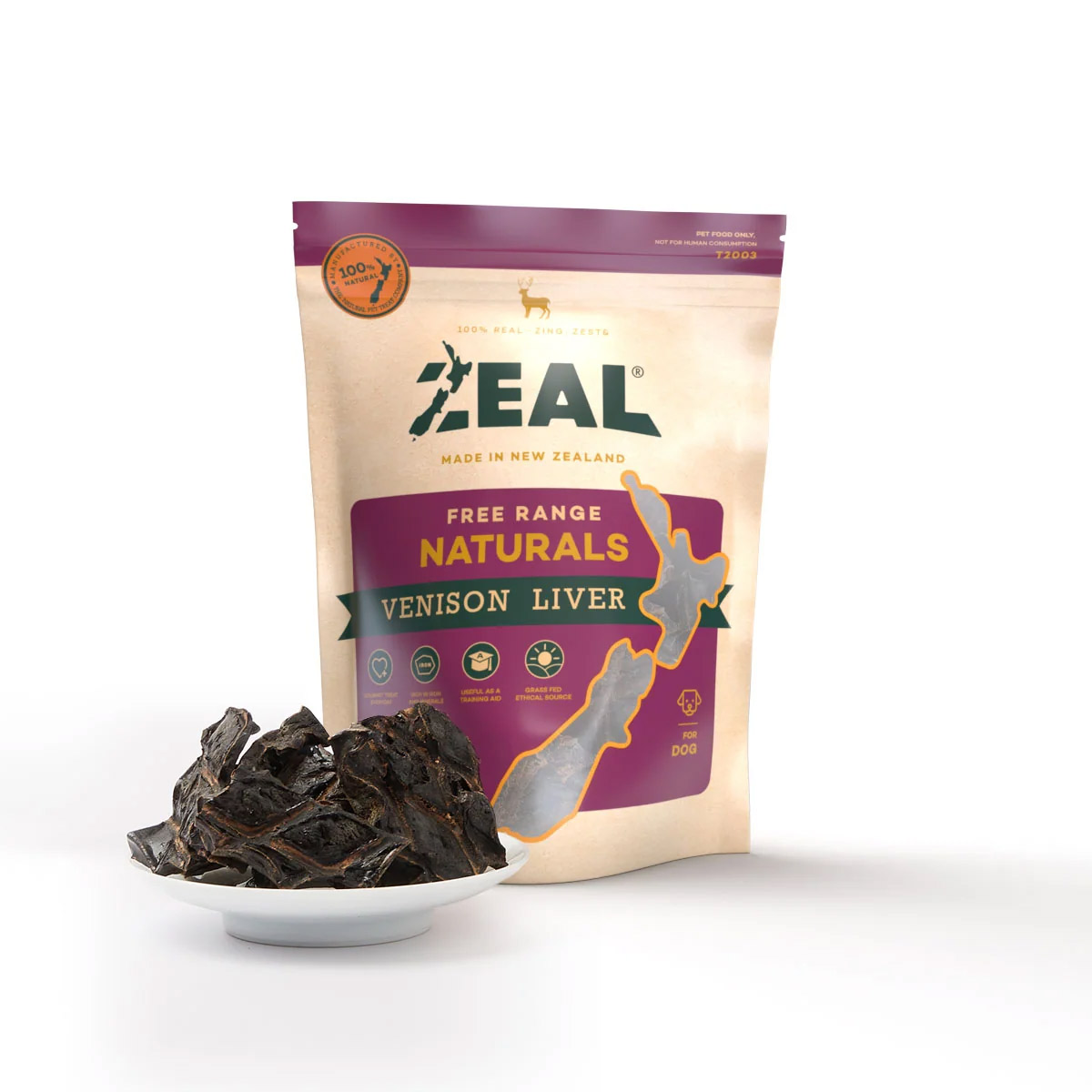 Zeal Venison Liver 125g