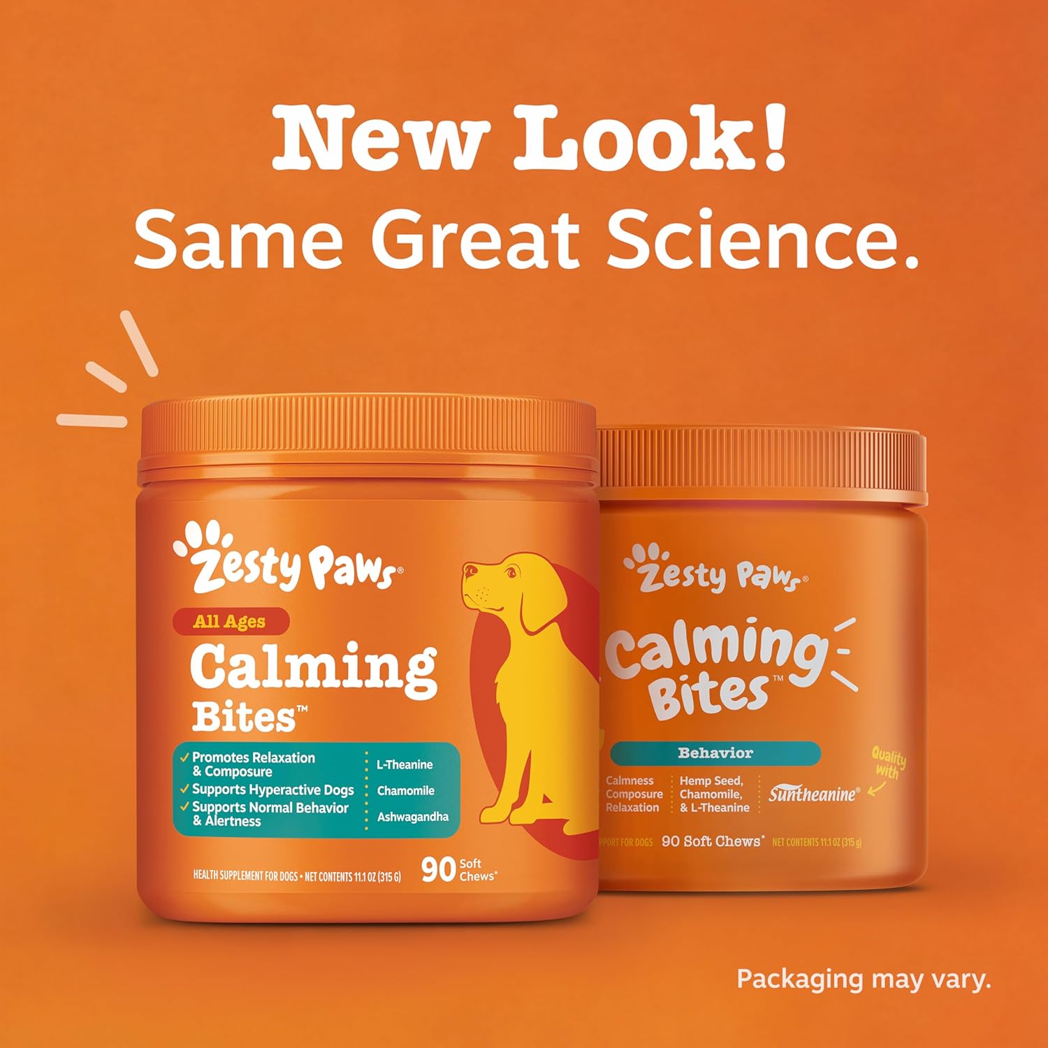 Zesty Paws Calming Bites – Peanut Butter (90 Count)