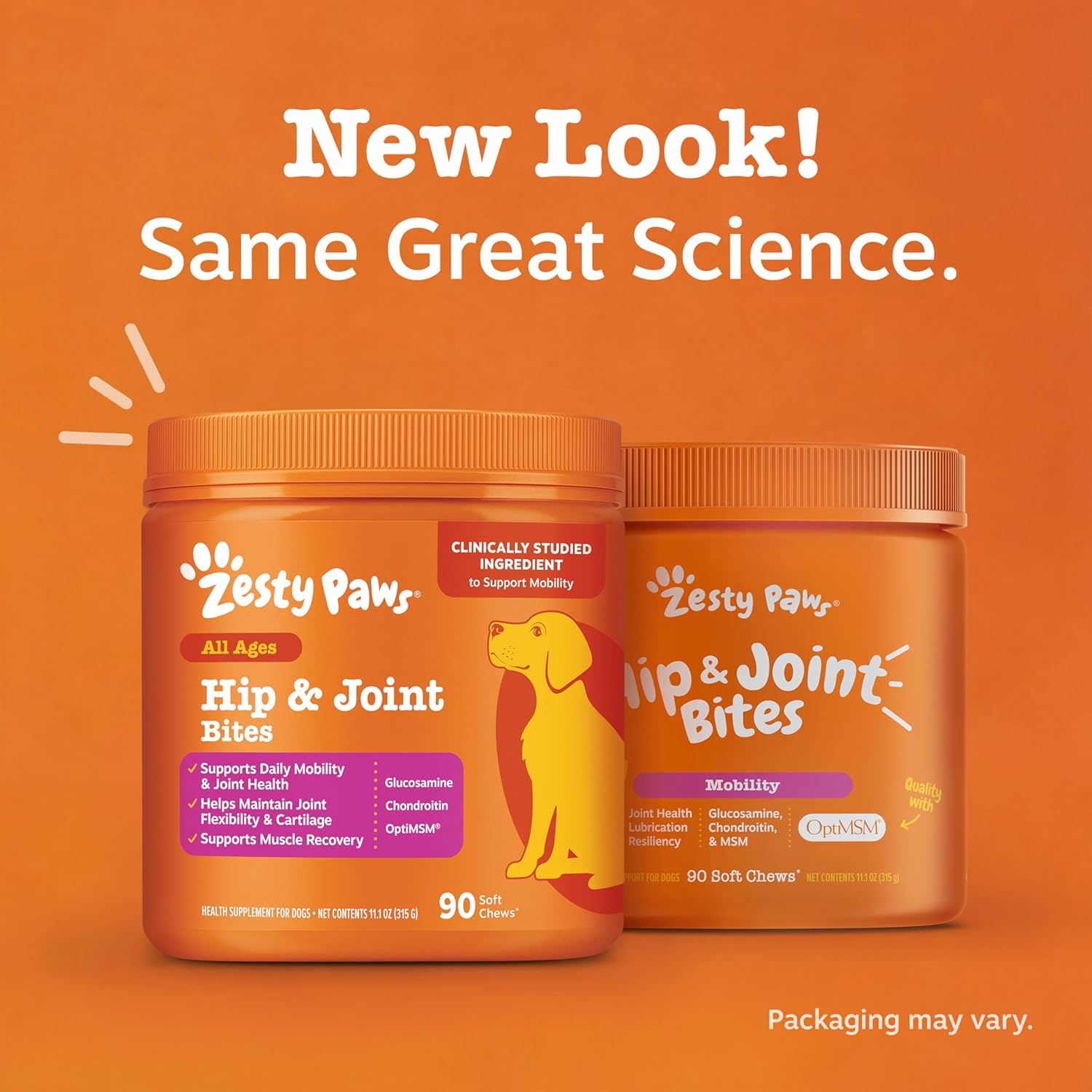 Zesty Paws Hip & Joint Bites – Duck (90 Count)