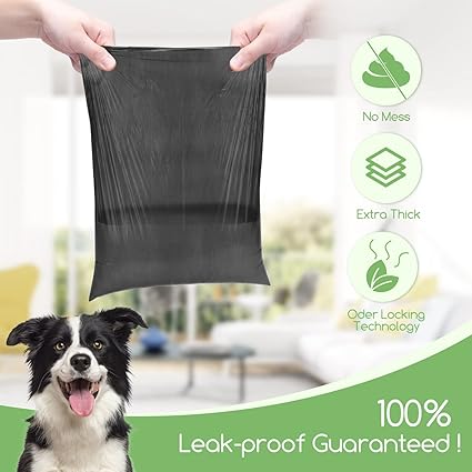 ZippyPaws Nobleza Biodegradable Trash Bag - Black