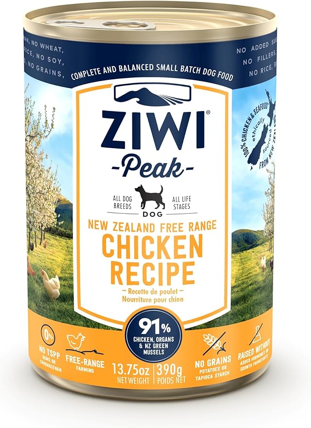 Ziwipeak Dog Tin Wet Chicken - 390G